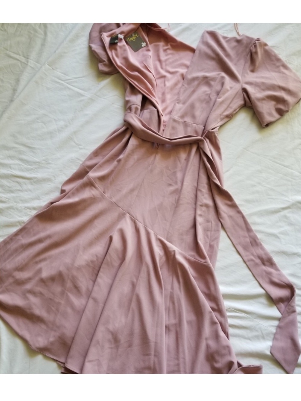 Blush TAYLOR asymmetrical midi dress NWT size 16 - Picture 9 of 15